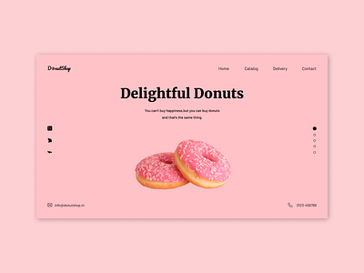 Donut | Landing Page UI