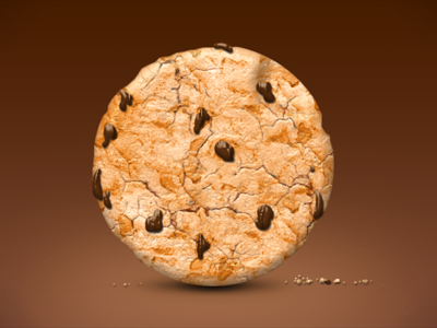 Cookie cookie icon illustration
