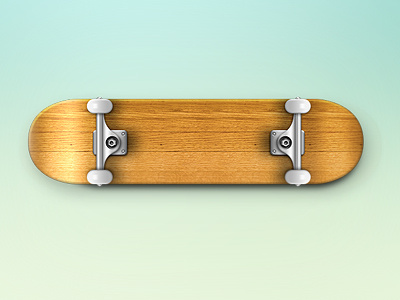 Skateboard california icon illustration micronaut skateboard