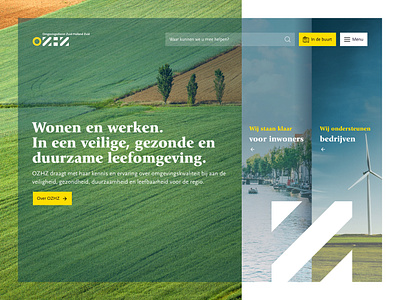 Concept homepage OZHZ