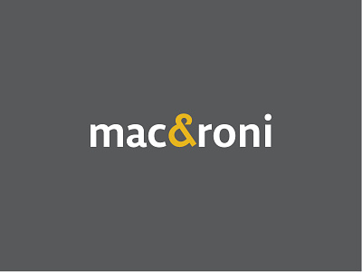 Macaroni Creative branding creative design identity logo logotype macaroni studio