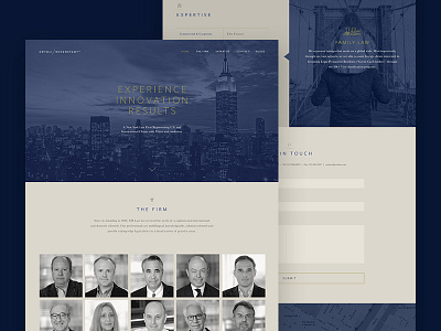 Ortoli Rosenstadt Law Homepage blue c42d interactive law lawfirm lawyer new york nyc queens ui ux web design