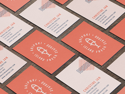 Ahi Business Cards