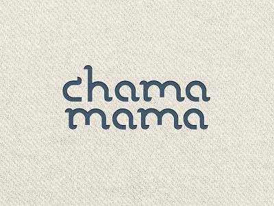 Chama Logo alphabet bread cheese drink food georgian logotype restaurant wine