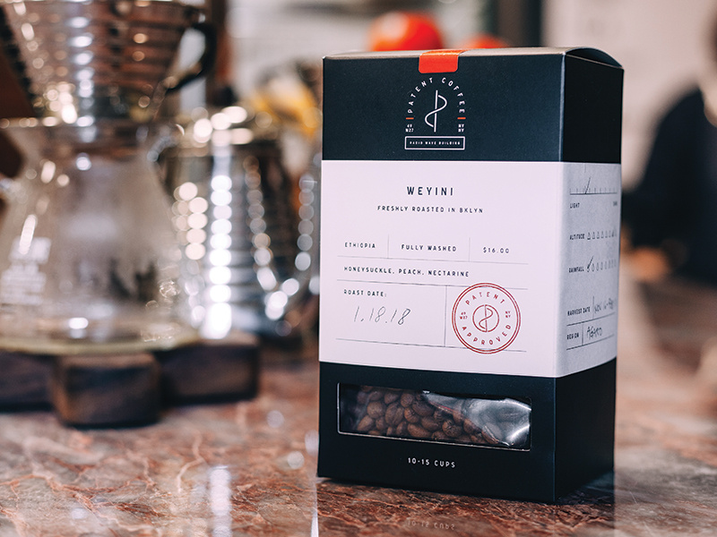 Patent Coffee Boxes stamp coffee shop cafe drink food restaurant nyc to-go patent packaging box coffee