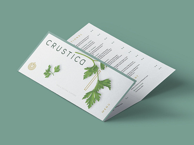 Crustica Handheld Menu