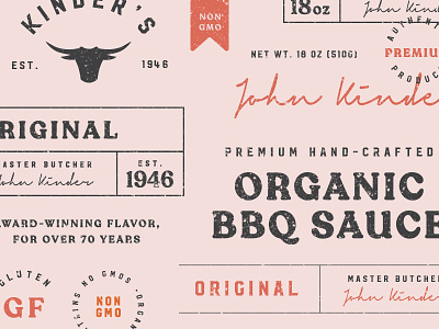 BBQ Packaging Elements