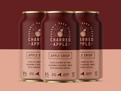 Charred Apple Packaging