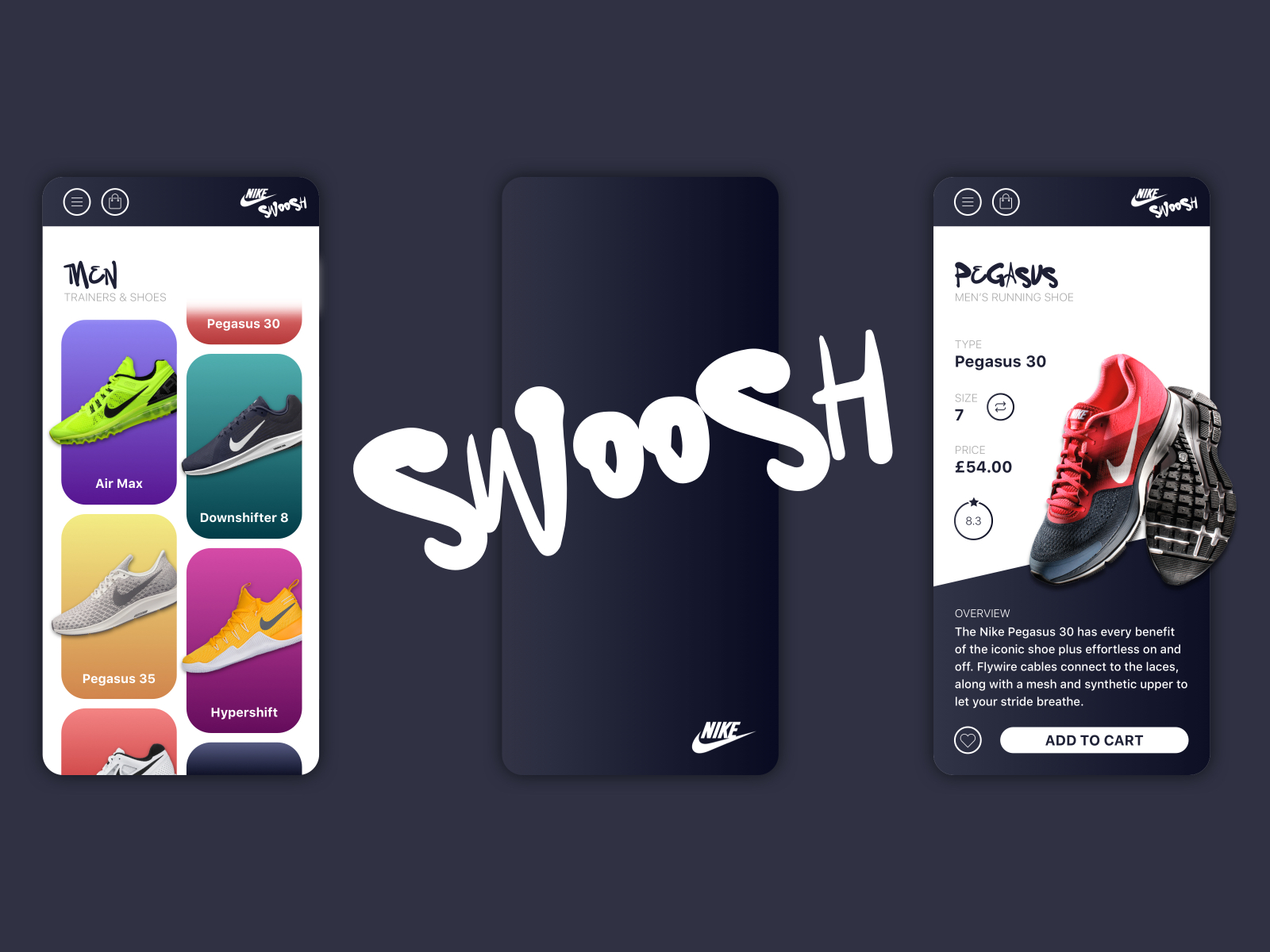 Nike Swoosh 👟 by Jordan Nelson on Dribbble