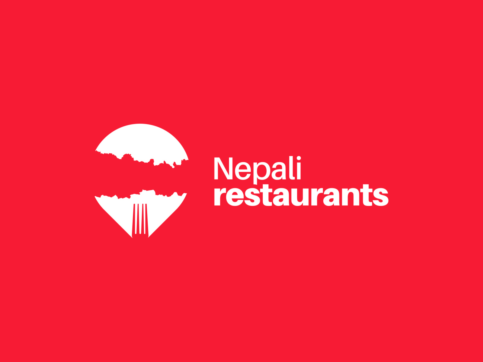 Nepali restaurants logo concept by Aavash Gyawali on Dribbble
