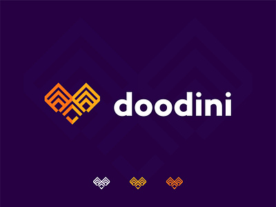 doodini abstract app icon app logo best logo birdmark branding design dribbble best shot flat geometric gradient logo illustration logo logo design logo mark logodesign logotype minimal owl logo owl logo ideas