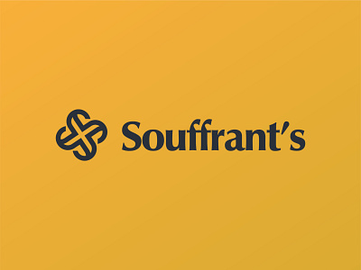 Souffrant's Logo Concept abstract adobe illustrator brand design brand designer branding branding concept branding design design flat logo logo design logo mark logodesign logomarks minimal s s lettermark shoe store