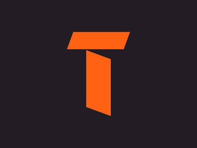 T lettermark abstract branding design flat illustration letter logo lettermark logo logo mark logodesign logomark mark minimal t t logo trademark ui vector
