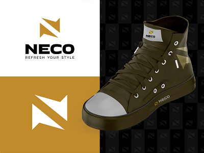 NECO Branding branding design graphic design logo logo mark logodesign minimal shoes logo sports
