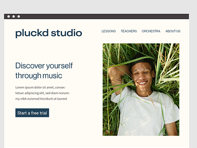 pluckd studio website