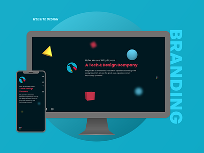 Witty Raven - A web and brand design