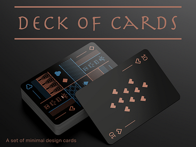 Playing cards design design flat design freelance designer freelance illustrator graphic design illustration illustrator minimal design