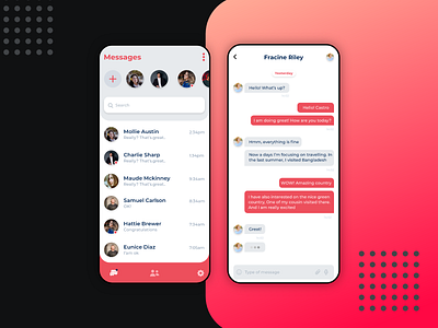 Chat App UI Design