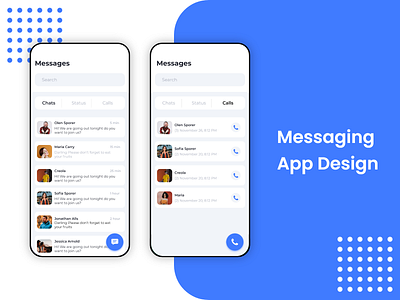 Messaging App UI Design