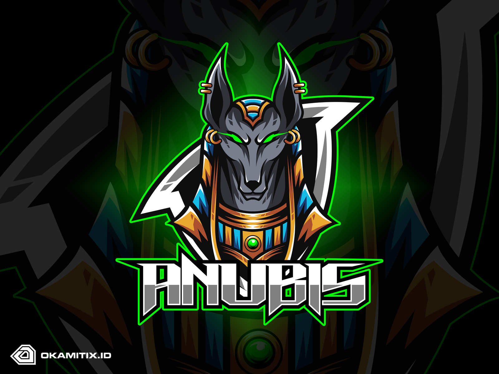 Anubis Logo by Jarma Siregar on Dribbble