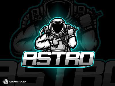 Astro Logo design esport logo esportlogo gamers gaminglogo illustration logo design mascotlogo streamer twitch logo vector