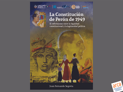 La constitución de Perón. J. F. Segovia. book book cover cover design design