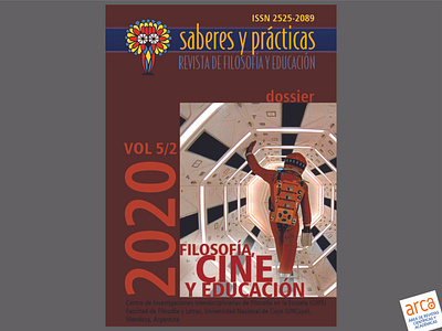 Revista Saberes y Prácticas. Vol 5/2, 2020 cover design design front journal