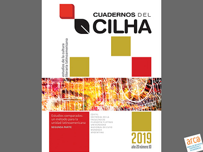 Cuadernos del CILHA book cover cover design design front journal