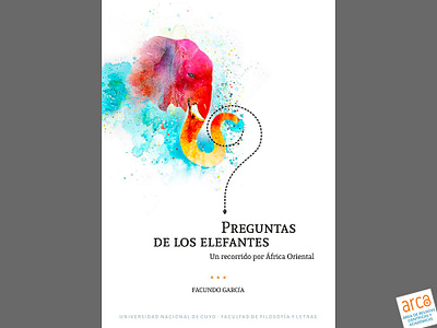 Preguntas de los Elefantes book cover cover design design front