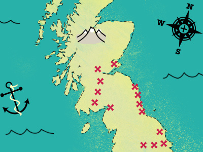 Pirate themed storefinder ecommerce map stores uk