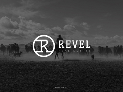 Revel Real Estate Logo branding design icon logo real estate real estate logo typography vector
