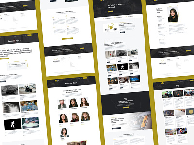 Grizzly Law Website attorney design law firm redesign ui ux web website