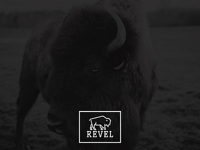 Revel Real Estate Bison Logo branding design icon illustration logo logo design mascot real estate real estate logo vector