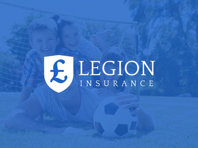 Legion Insurance Group Logo branding design logo