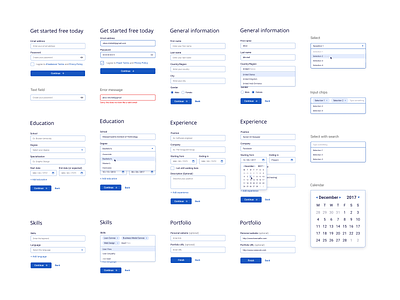 UI elements