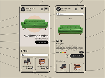 Furniture Store Mobile App