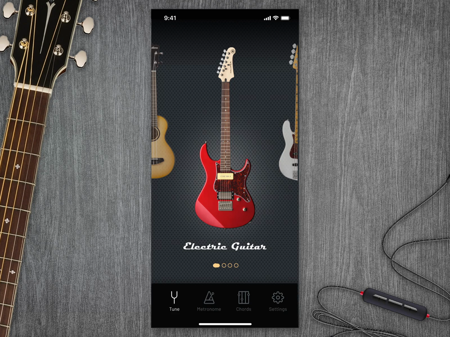 Guitar Tuner App by Diana Fusther for TTT Studios on Dribbble