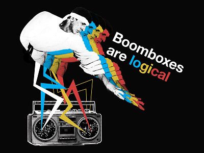 Boomboxes Are Logical boombox spock star trek threadless voyage home
