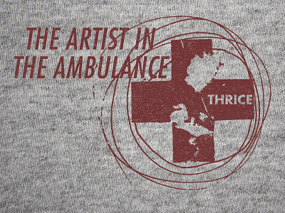 Thrice - The Artist in the Ambulance shirt