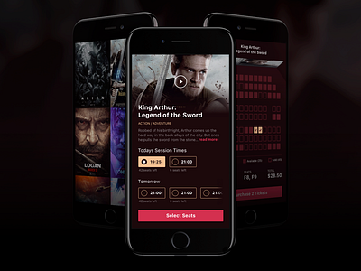 Cinema app design