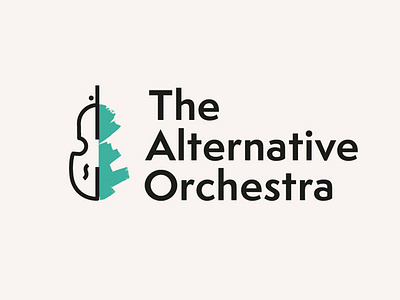 The Alternative Orchestra - Minimal Logo Design augarde design brand design branding logo logo design minimal minimal lineart logo modern logo modern orchestra logo orchestra orchestra branding violin logo