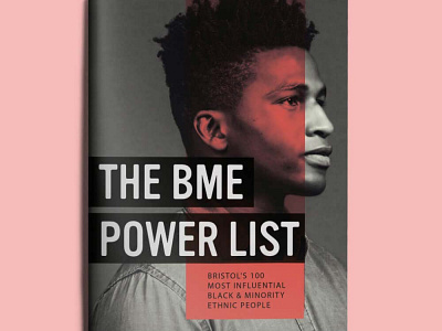 The Bristol BME Powerlist augarde design black history month campaign brand design bristol bme powerlist brochure design campaign design editorial design