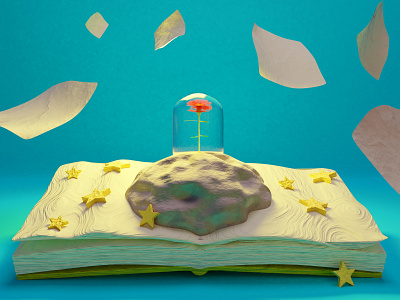 Ilustration 3D - Principito