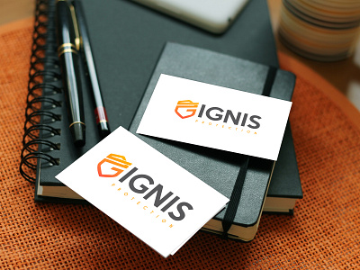 Ignis Protection logo brand identity design digitalart identity design logo logodesign logos logotype vector