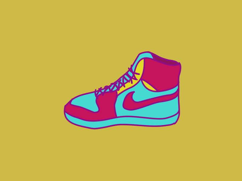 animated sneakers