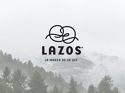 Lazos branding event icon identity logo logodesign