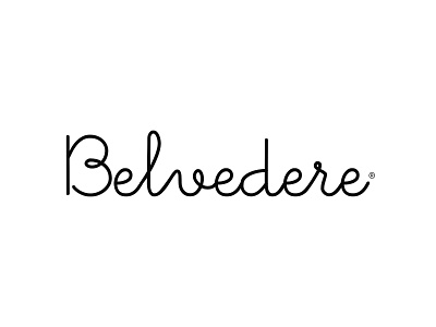 Belvedere art direction editorial design logo design magazine design