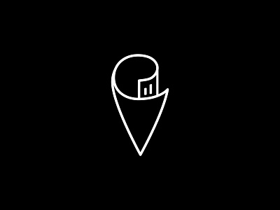 Find a Writer icon location logo logotype design