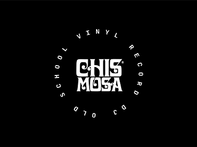 Dj Chismosa dj emblem logo logo design logotype records uruguay vinyl