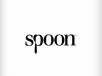 Spoon brand branding fashion identity logo logo design stamp